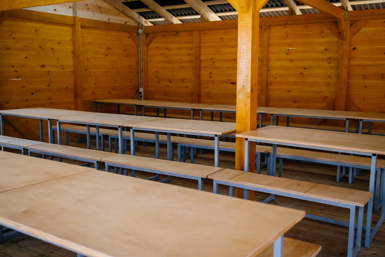 Просторная беседка для мероприятий до 150 человек