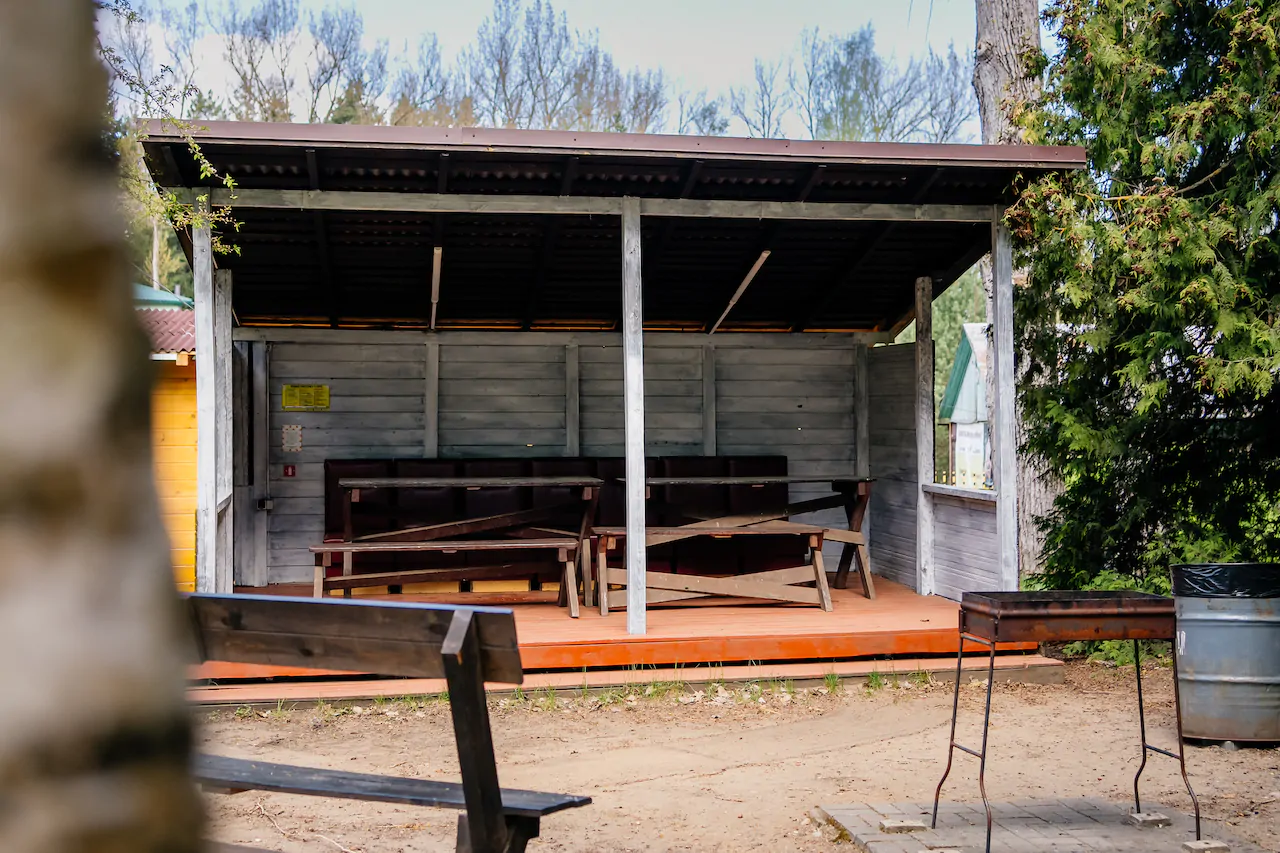 Крытая беседка на 20 человек в аренду под Минском