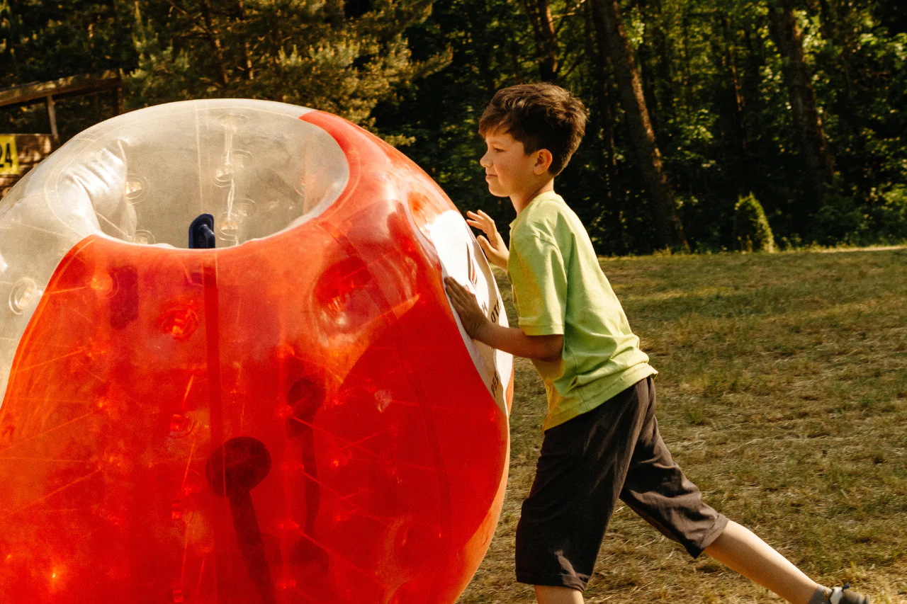 День рождения с бамперболом в R-парке
