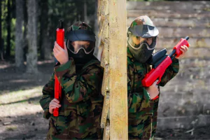 Детский день рождения с игрой в кидбол в R-парке