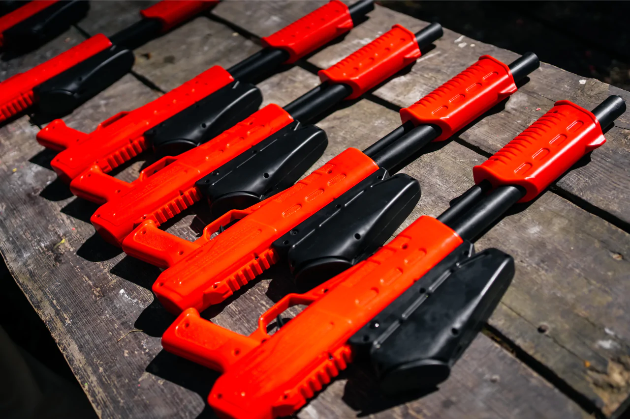 Маркер для кидбола играть в детский пейнтбол в Минске