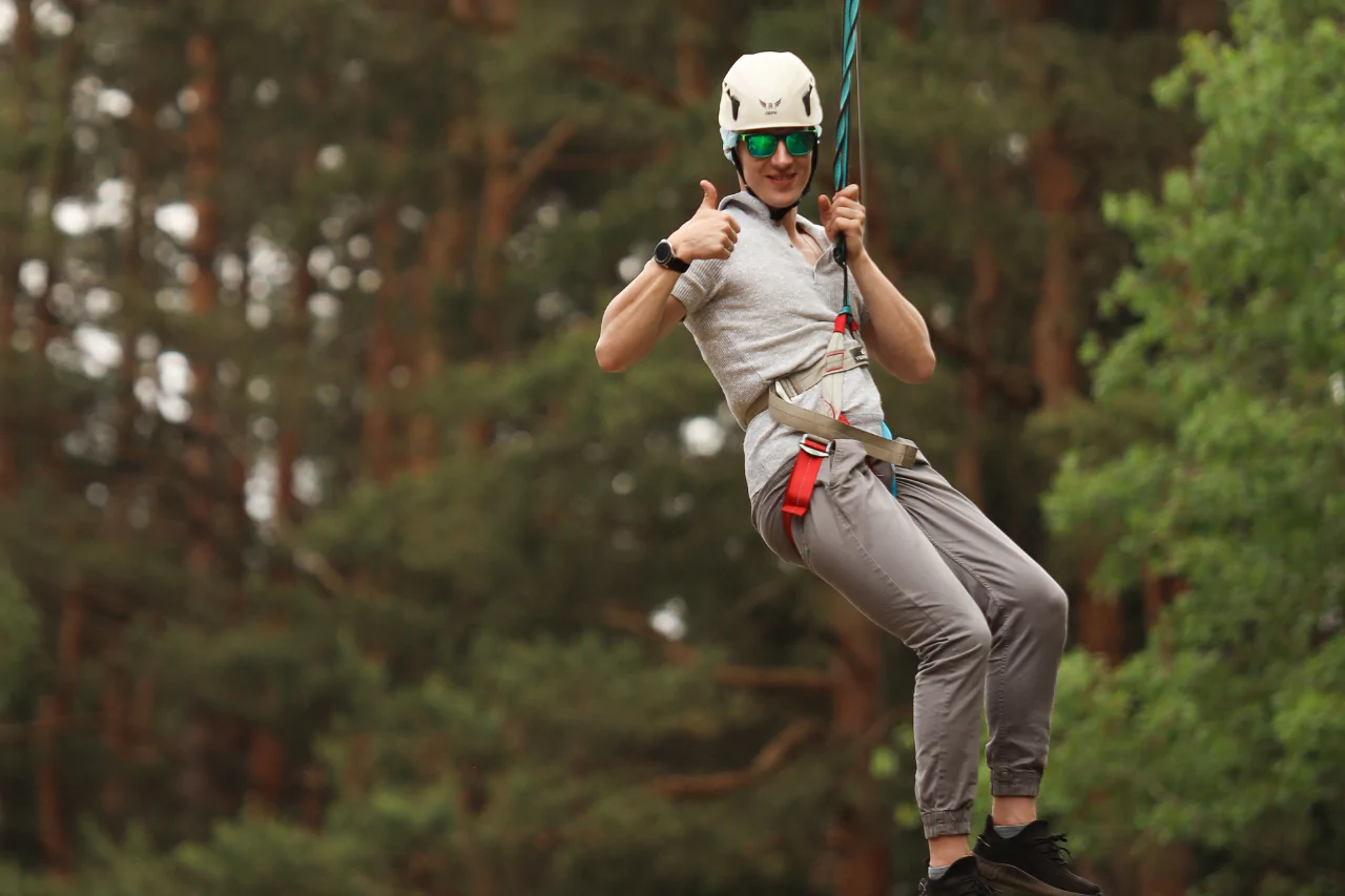 Безопасный троллей для детей и взрослых в парке R-парк, Минск